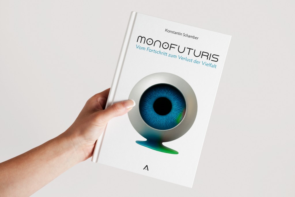 Buch mit Auge-Illustration